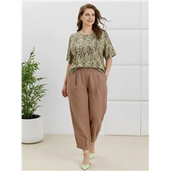 Женские брюки Габриэлла Б-072 / коричневый