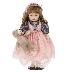 Кукла "Полина", L22 W12,5 H45 см