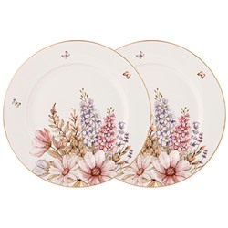 НАБОР ТАРЕЛОК ЗАКУСОЧНЫХ LEFARD "ДВОРЦОВЫЙ ПАРК" 2 ШТ. 20,5 СМ (КОР=24НАБ.)