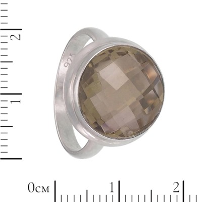Кольцо с лимонным кварцем ИАКС.323В2173