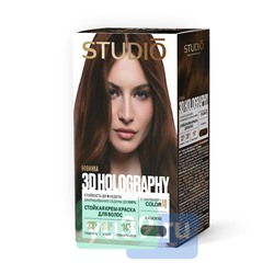 Крем-краска Studio HOLOGRAPHY для волос Professional (4.4) Мокко