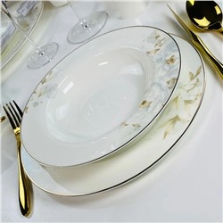 145-688 Набор из 6 глубоких тарелок 23см ЛИЛИАН в под.уп.(х6)Костяной фарфор