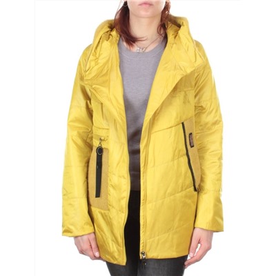 22-307 YELLOW Куртка демисезонная женская AKiDSEFRS (100 гр.синтепона)