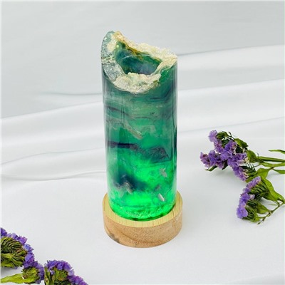 Радуга Самоцветов Лампа из Флюорита