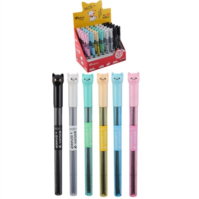 Грифель 0,7мм 2B 20шт Cat TONGXING STATIONERY КОКОС ассорти 6 видов 252456/40/Китай