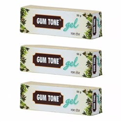 Набор Гам Тон: гель для десен (3 x 50 г), Gum Tone Gel Set, произв. Charak