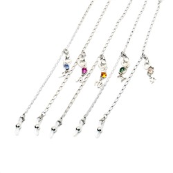 Цепочка для очков №10 (серебро)