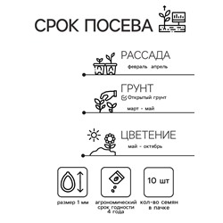 Семена цветов Петуния "Ниагара Пируэт Пурпур" F1, махровая, О, 10шт