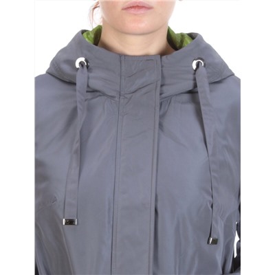2192 DK. GRAY Пальто демисезонное женское Parten (50 гр. синтепон)