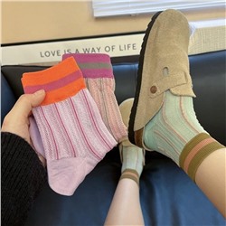 Brand South Korean summer thin goods, breathable knee socks, mid-length