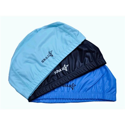 Шапочка для плавания комбинированная SAILTO :PU-N7 (Голубой)