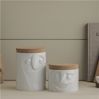 Емкость для хранения Cheerful, 900 мл, белая