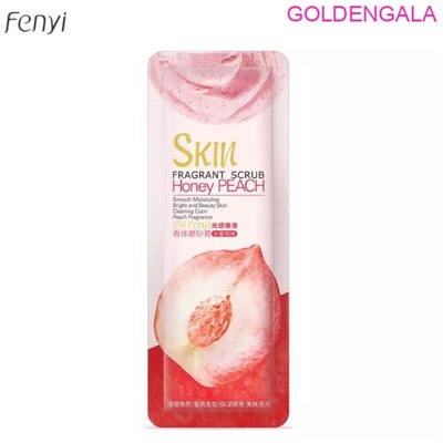 FENYI Fragrant scrub honey peach Скраб для лица и тела с экстрактом медового персика 3 г 1 шт Арт 087456