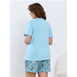 Женская пижама Айрис-2 П-509 / голубой