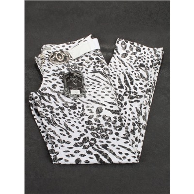 1096 WHITE/BLACK Брюки женские