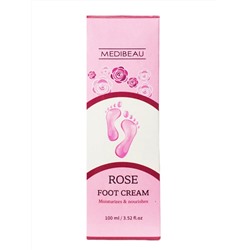 MEDIBEAU Крем для ног с экстрактом розы / Rose Foot Cream, 100 мл