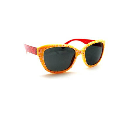 Детские солнезащитные очки - look style 8876 желтый красный