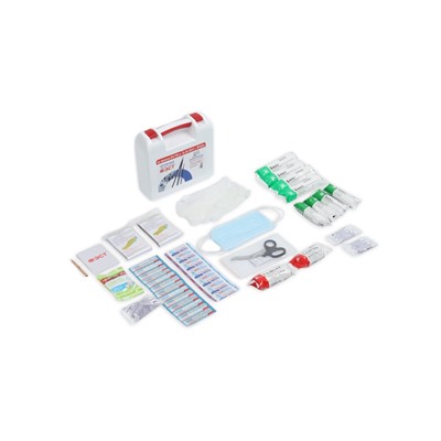 Автомобильная аптечка первой помощи «ФЭСТ», дорожная, перечень №2, красная