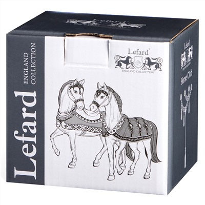 КРУЖКА LEFARD "HORSE CLUB" 400 МЛ (КОР=36ШТ.)