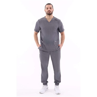 Брюки медицинские мужские 1-50-15-0 / Curly 41 Space gray
