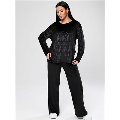 Костюм Чарлот жаккард чёрный ИвК