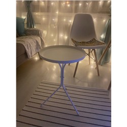 Столик журнальный SHT-CT11
                        белый муар