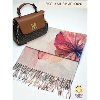 Платок теплый кашемировый с 3D принтом Арт 2591П/04