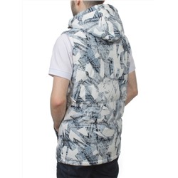 2121 WHITE Жилет мужской (100 гр. синтепон)