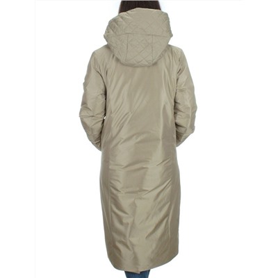 EAC327 OLIVE Пальто зимнее женское (200 гр. холлофайбера)