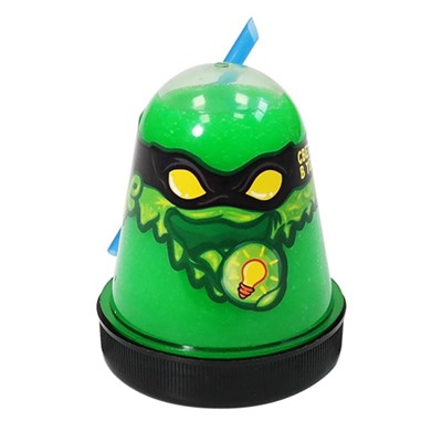 Лизун "Slime "Ninja" Светится в темноте зелёный S130-18