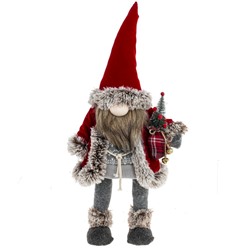 GAEM Игрушка набивная "Гном" с подсветкой (LR44x3), L28 W20 H68/49 см