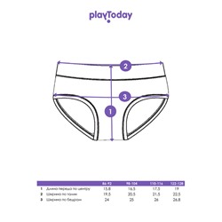 Трусы для девочки, 2 шт в комплекте