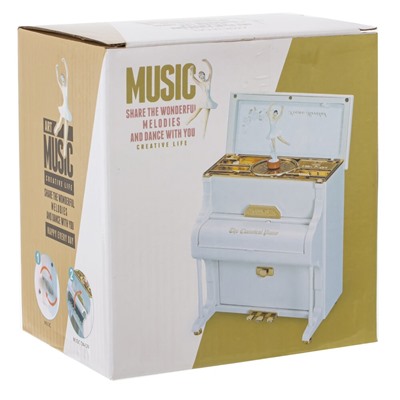 Изделие декоративное "Пианино" (музык.), L15 W10,5 H16 см