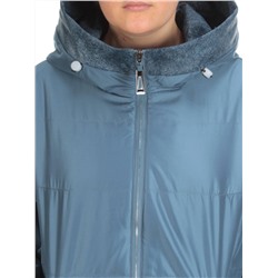 BM-15 GRAY/BLUE Куртка демисезонная женская (100 гр. синтепон)