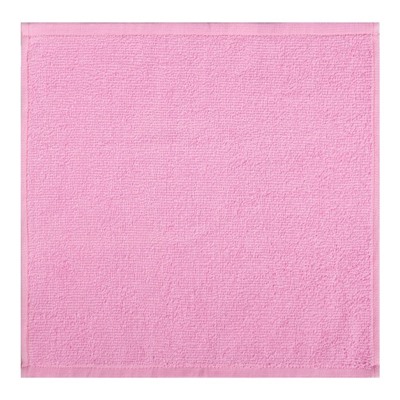 Набор махровых декоративных салфеток Этель Beautiful, 30×30 см - 8 шт, фуксия, 100% хлопок