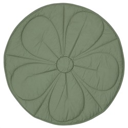 GULDVÄVARE, Steppdecke, grün/beige gestreift,, 105 cm