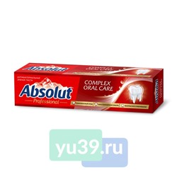 Зубная паста Absolut complex oral care комплексаная защита, в пенале, 110г