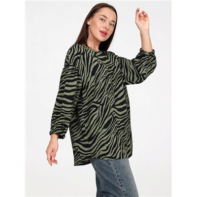 Блузка Астрид зелёный ИвК