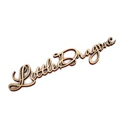 Слово интерьерное "LittleDragons"