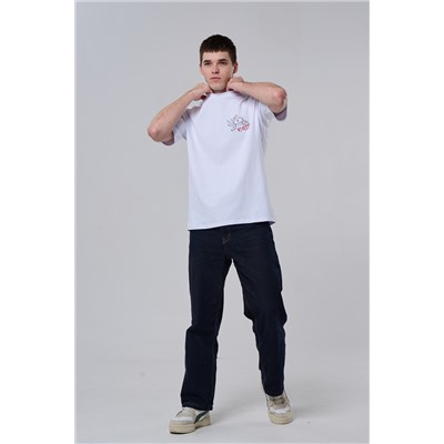 8579 футболка оверсайз мужская