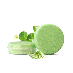 Органический твердый шампунь с экстрактом АЛОЭ ВЕРА Fresh Plant Shampoo Bar, 60 гр.
