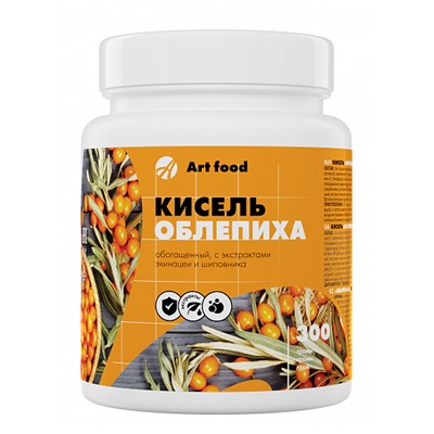 Кисель "Облепиха, с экстрак.эхинацеи и шиповника"Frutto, 300 г