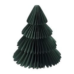 Декор новогодний Honeycomb tree зеленого цвета из коллекции New Year Essential, 18 см