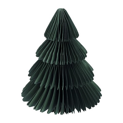 Декор новогодний Honeycomb tree зеленого цвета из коллекции New Year Essential, 18 см