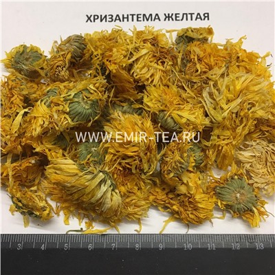 Хризантема желтая (код 0187)