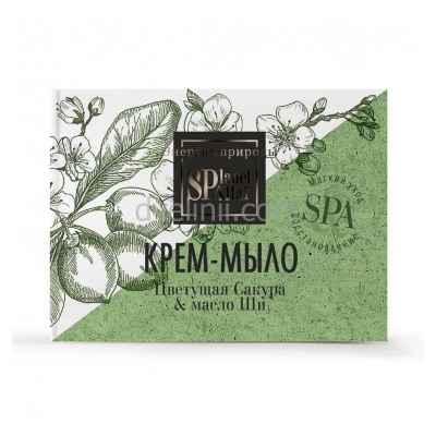 Planet SPA Altai крем-мыло "Цветущая сакура и масло Ши", 90 г