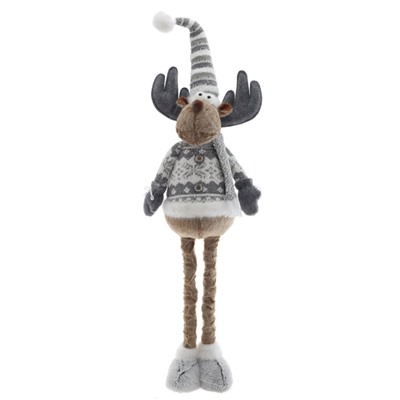 GAEM Игрушка набивная "Олень" (телескоп ноги), L29 W18 H95/46 см