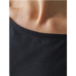 Нарядная футболка с принтом пайетками