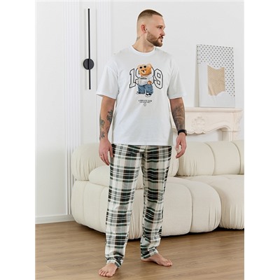 Мужской костюм Мишель-6 КП-168 / зелёный