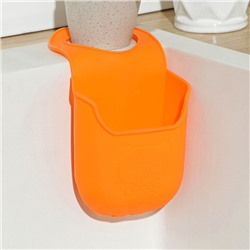 Подставка для губки Доляна «Симплекс», 20×9×4.5 см, голубая